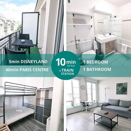 Appartement Disneyland 4 Personnes Serris Exterior foto